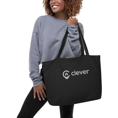 Large organic tote bag
