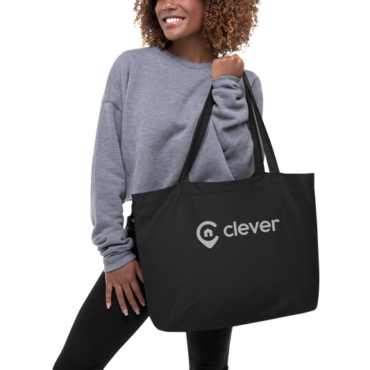 Large organic tote bag
