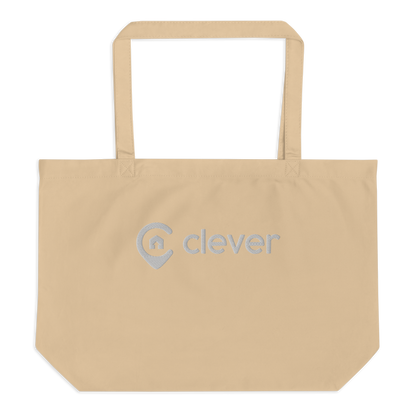 Large organic tote bag